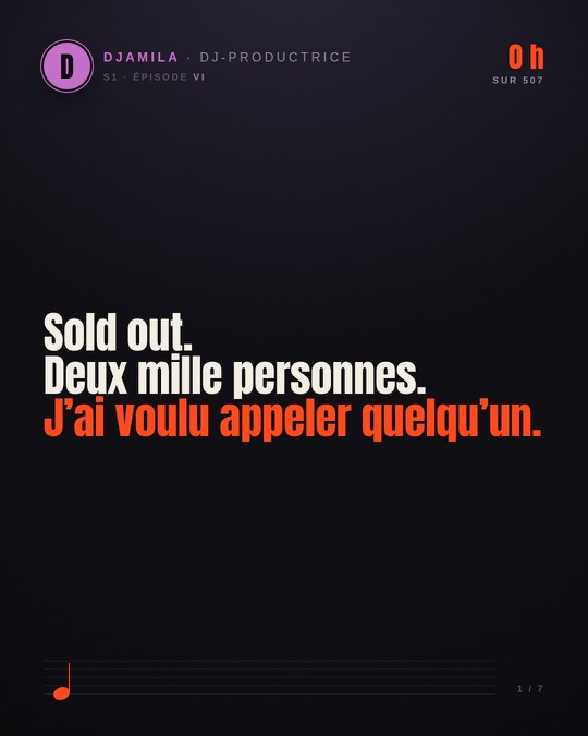Djamila, épisode 6 : Sold out