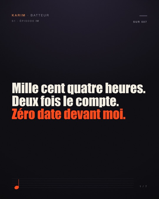 Karim, épisode 4 : 1 104